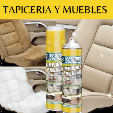 LIMPIADOR MULTIUSOS EN ESPUMA - AUTOS, MUEBLES, ZAPATILLAS Y COCINA... ACCIÓN INSTANTÁNEA!